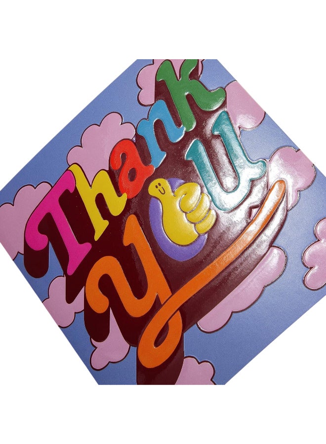 Hallmark 'Thumbs Up' Contemporary Thank You Greeting Card (16 x 18 cm) - Image 2